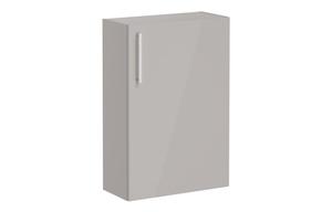 VitrA Root Flat 55cm 1 Door Slim Lower/Base Unit (RH Hinge) - Bright Sahara Beige